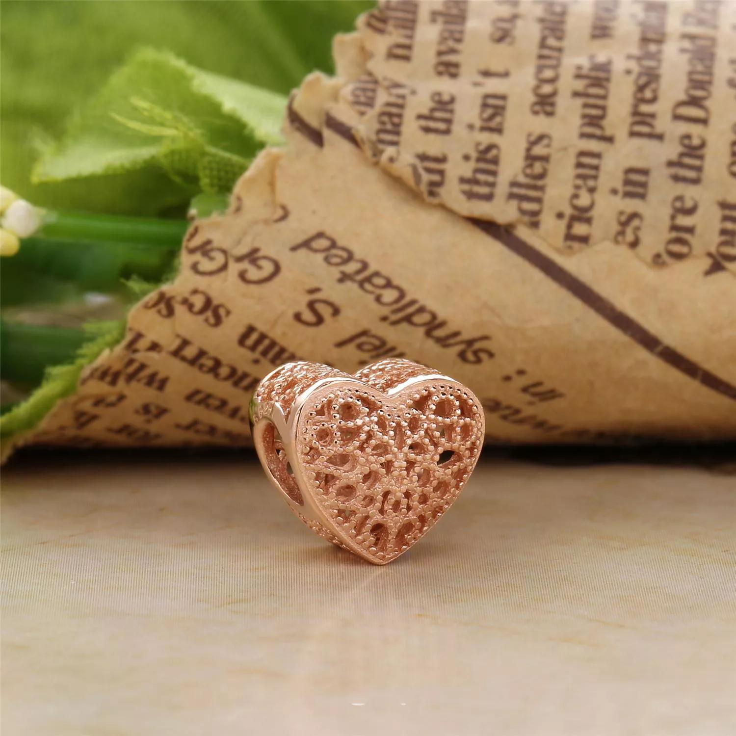 Charm berloques PANDORA Rose™ Romance - 781811