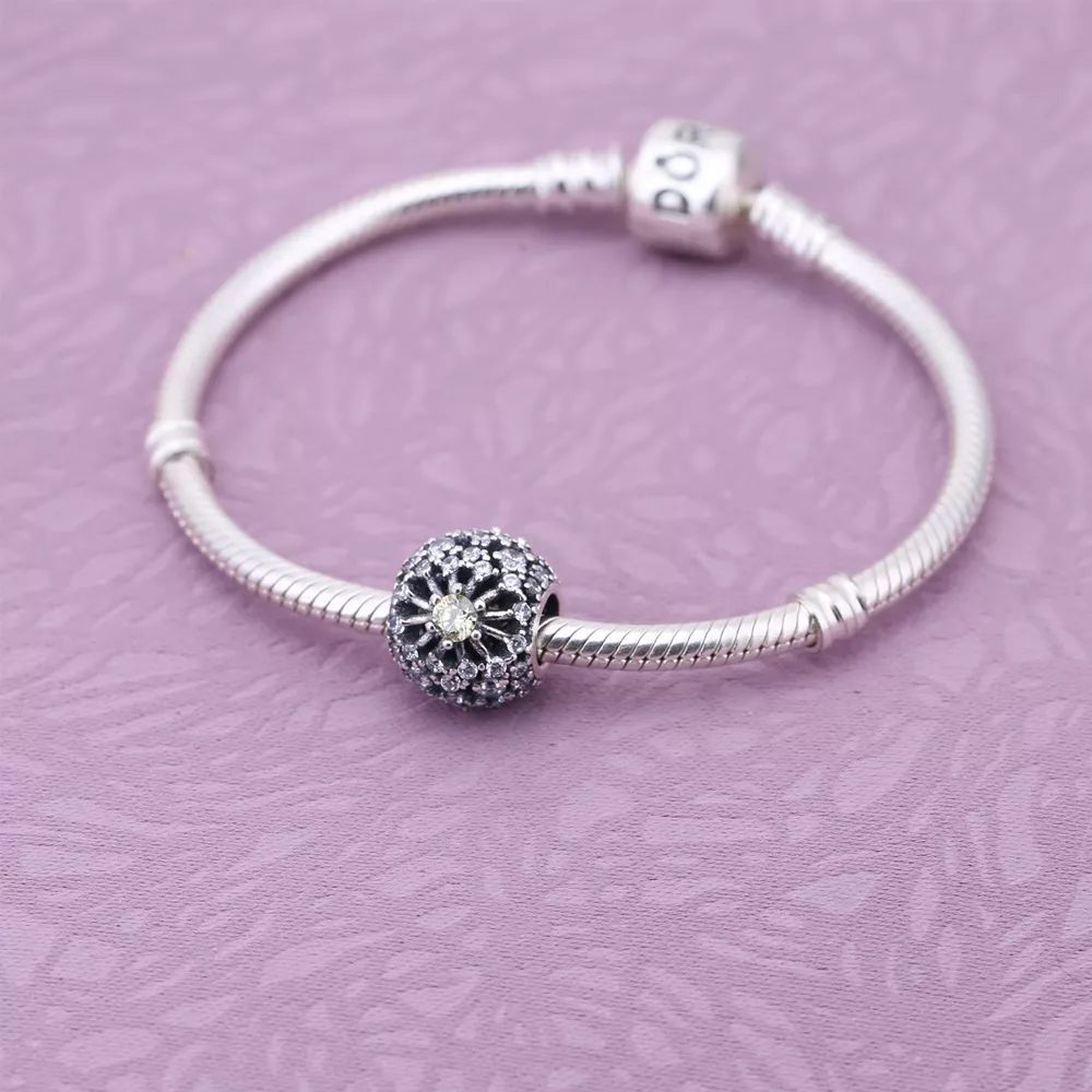 Charm berloques PANDORA Sol Radiante - 791370CCZ