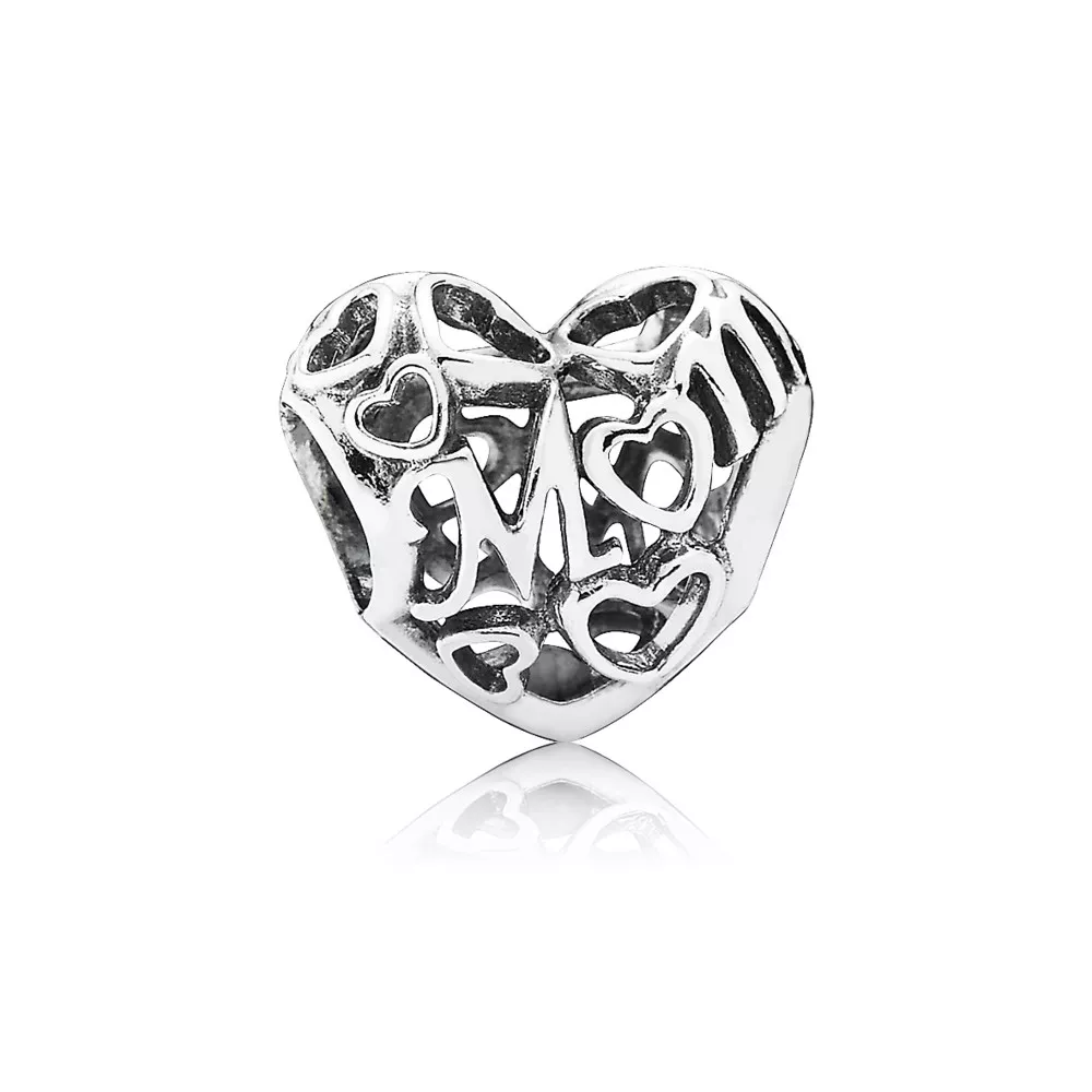 Charm berloques PANDORA Vazado Amor de Mãe - 791519