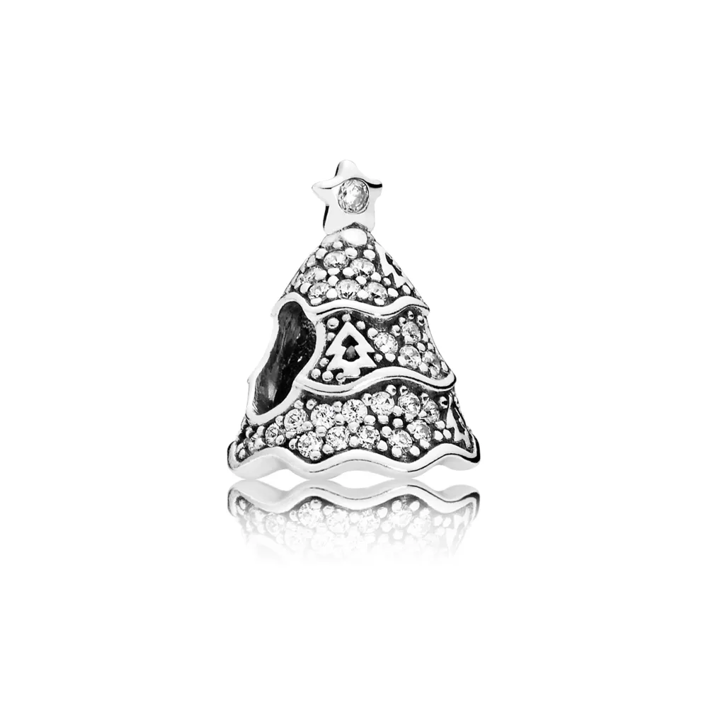charm berloques pandora árvore natalina 791765cz
