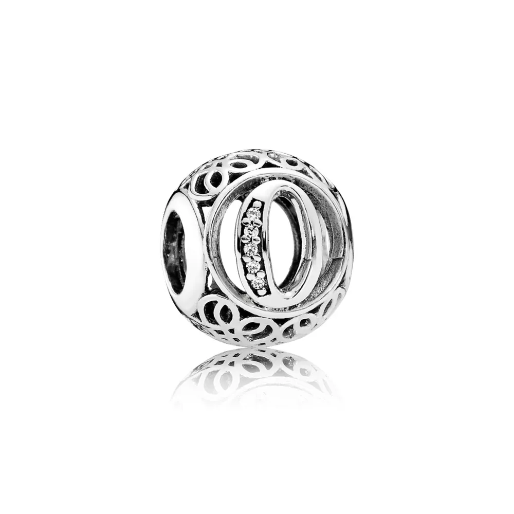 Charm PANDORA Alfabeto Vintage Letra O - 791859CZ