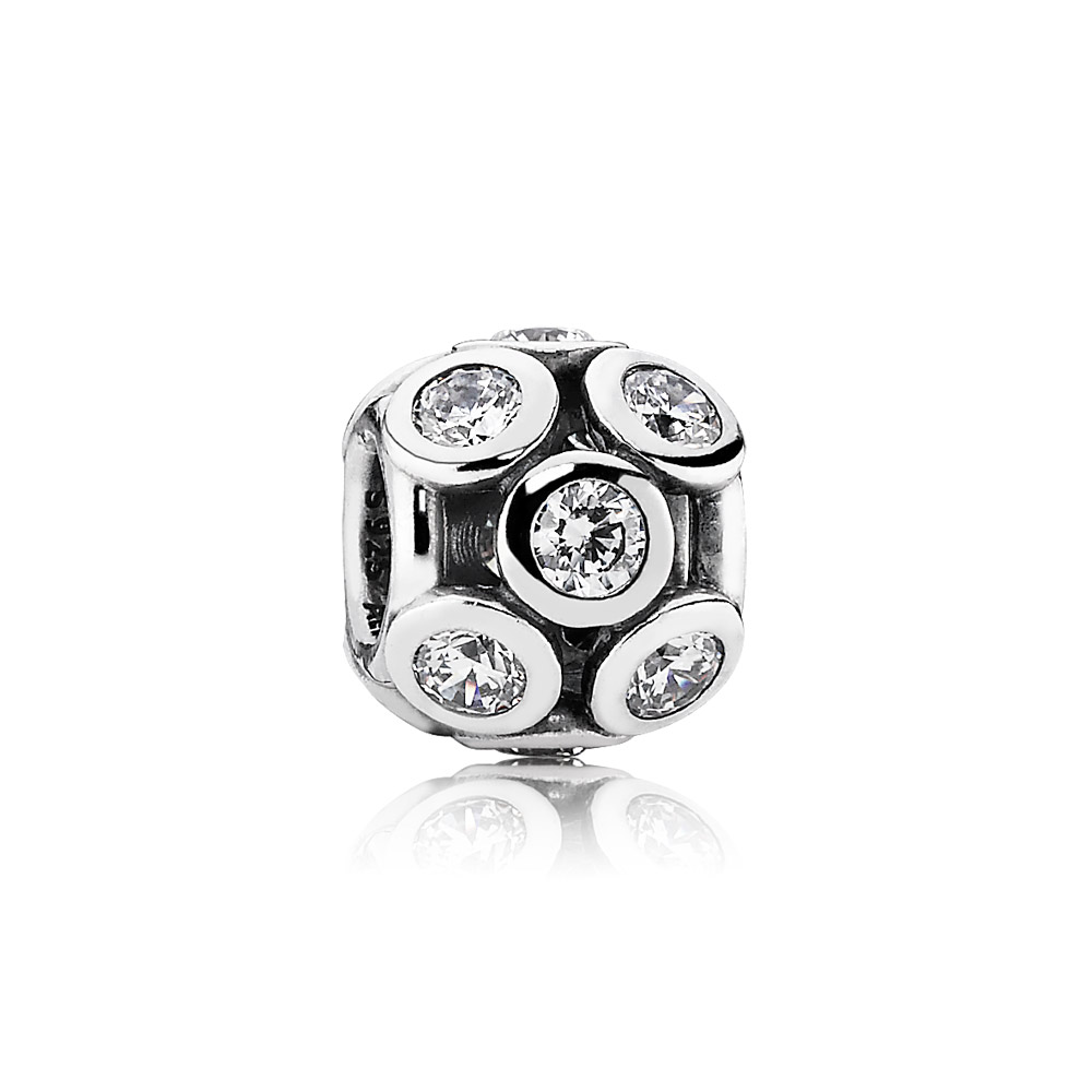 charm pandora circulos brilhantes 791153cz contas