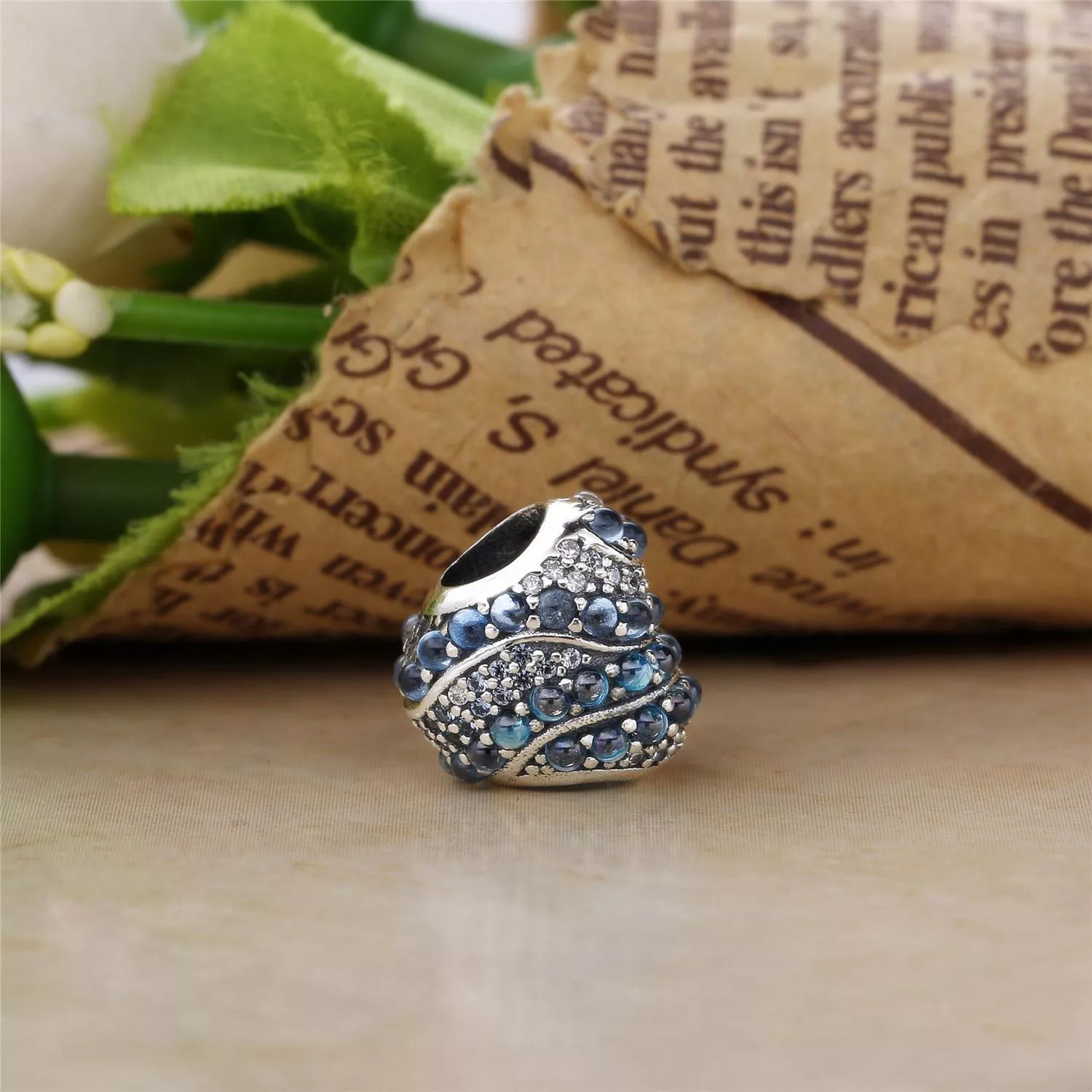 Charm PANDORA Coração das Águas - 797015NABMX