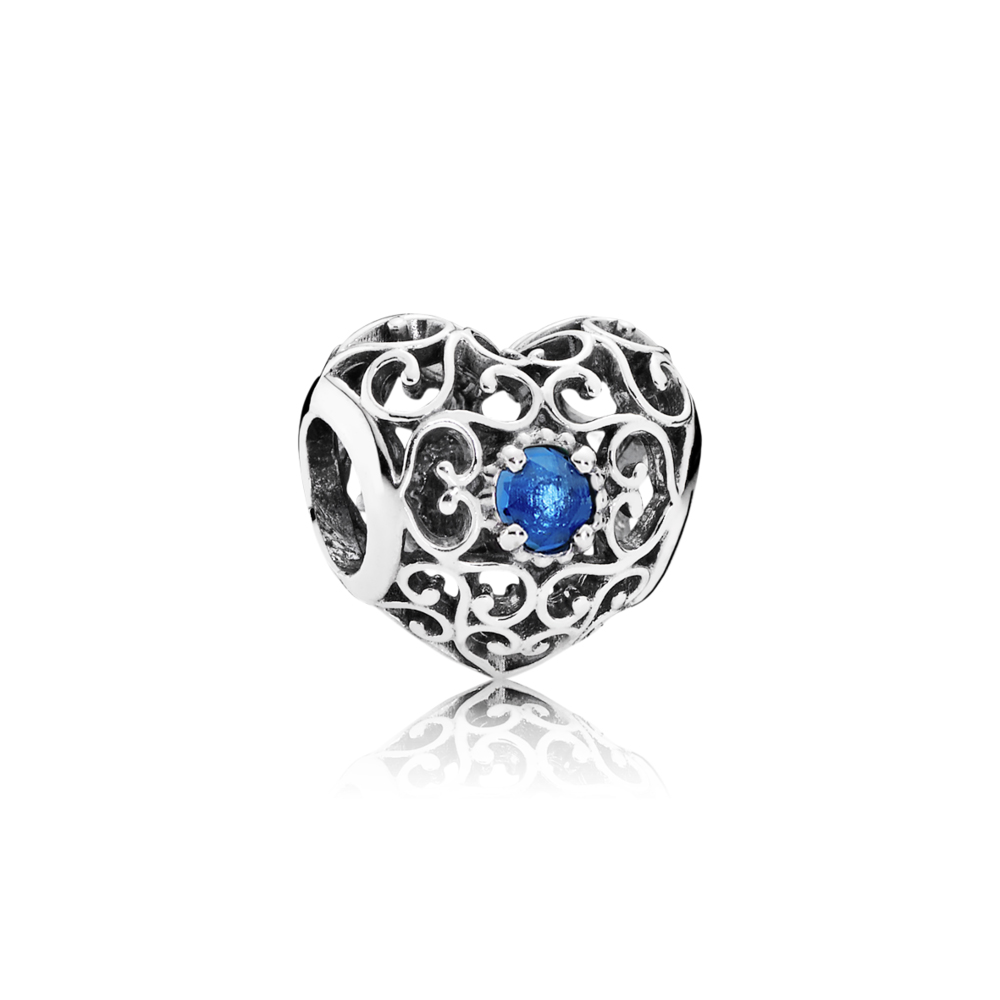 charm pandora coração de dezembro 791784nlb