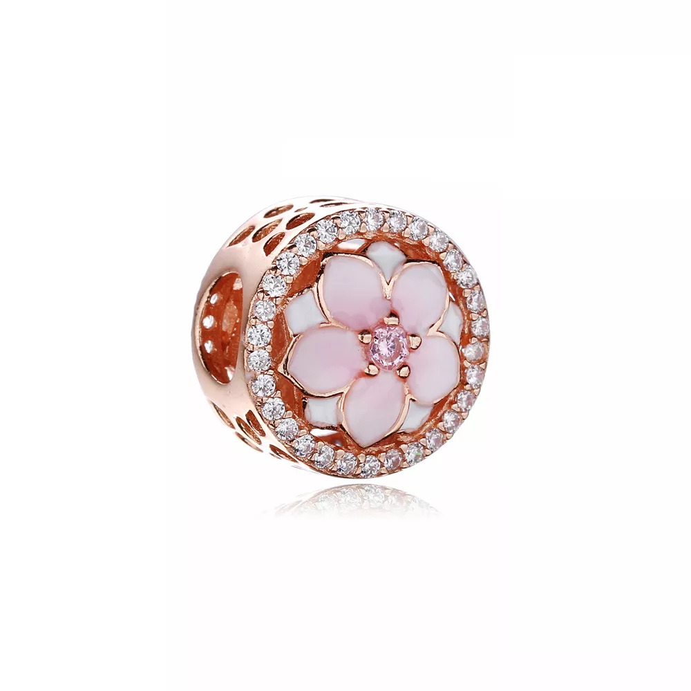 Charm Pandora de PANDORA Rose Flores de magnólia