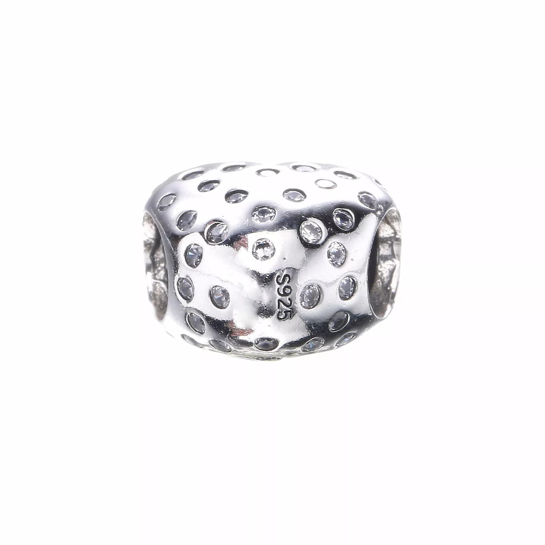 Charm PANDORA de Prata Coração Brilhante - 791241CZ