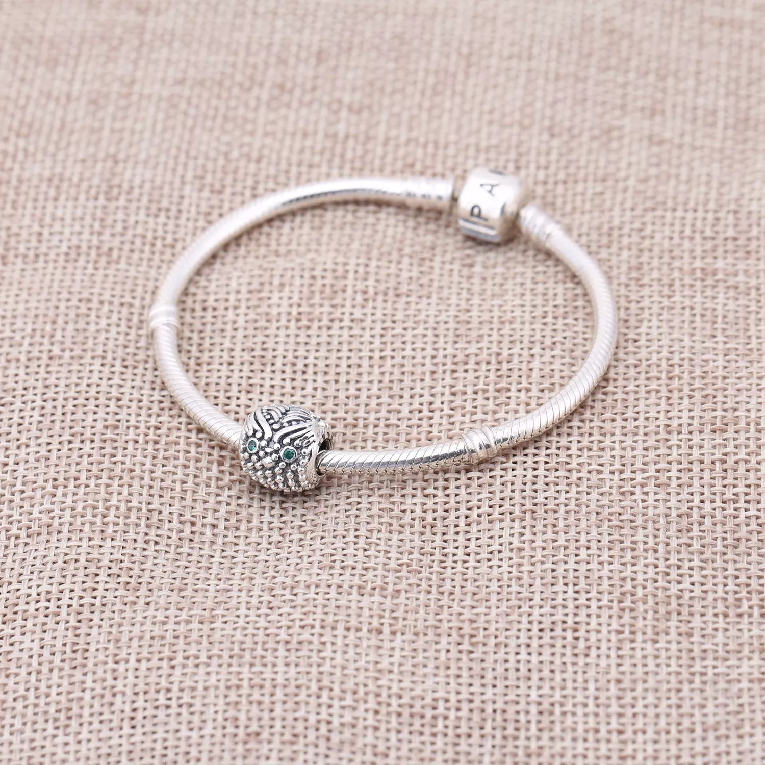 Charm PANDORA de Prata Coruja Wise - 791211CZN