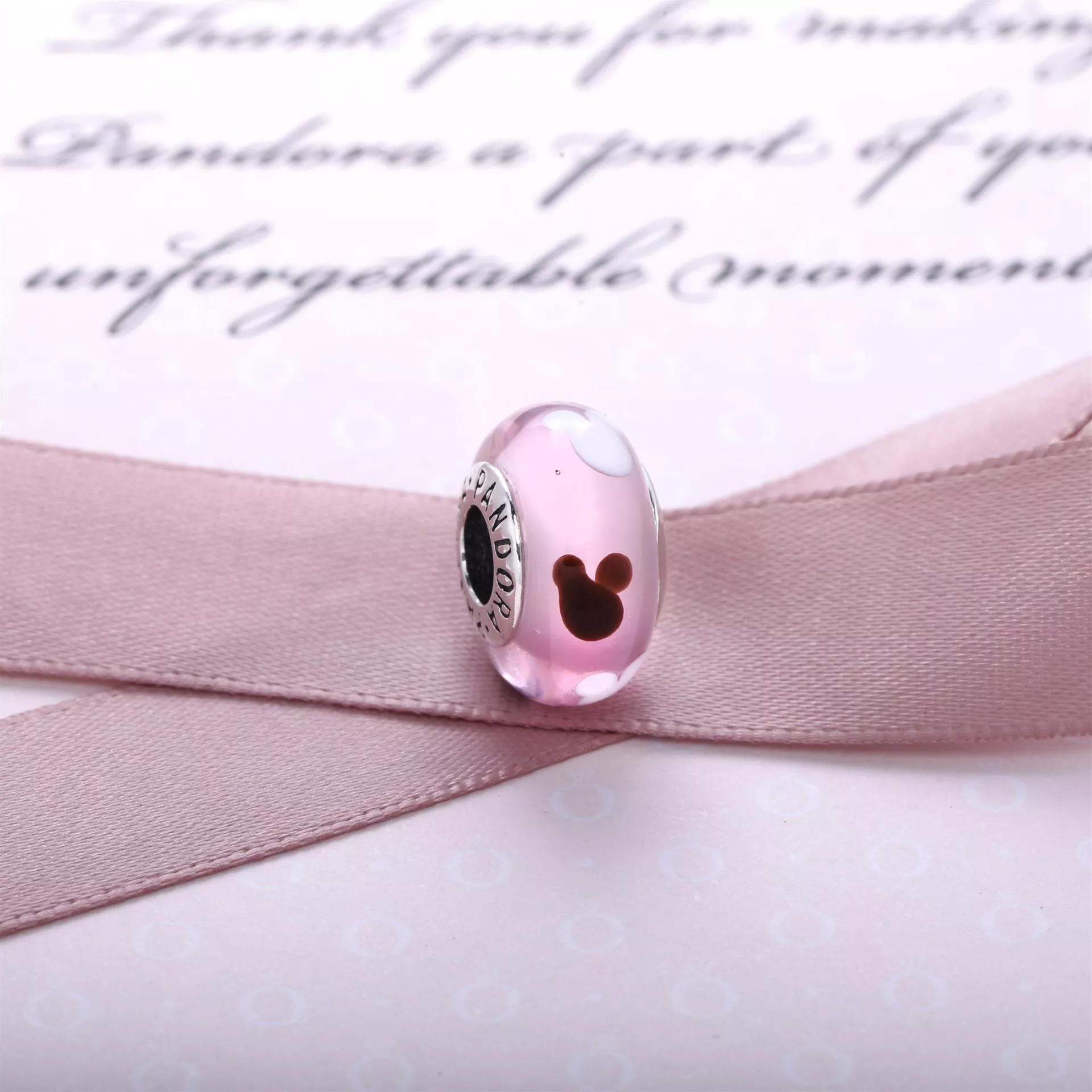 Charm Pandora de prata Disney, Ícone de Mickey Mouse