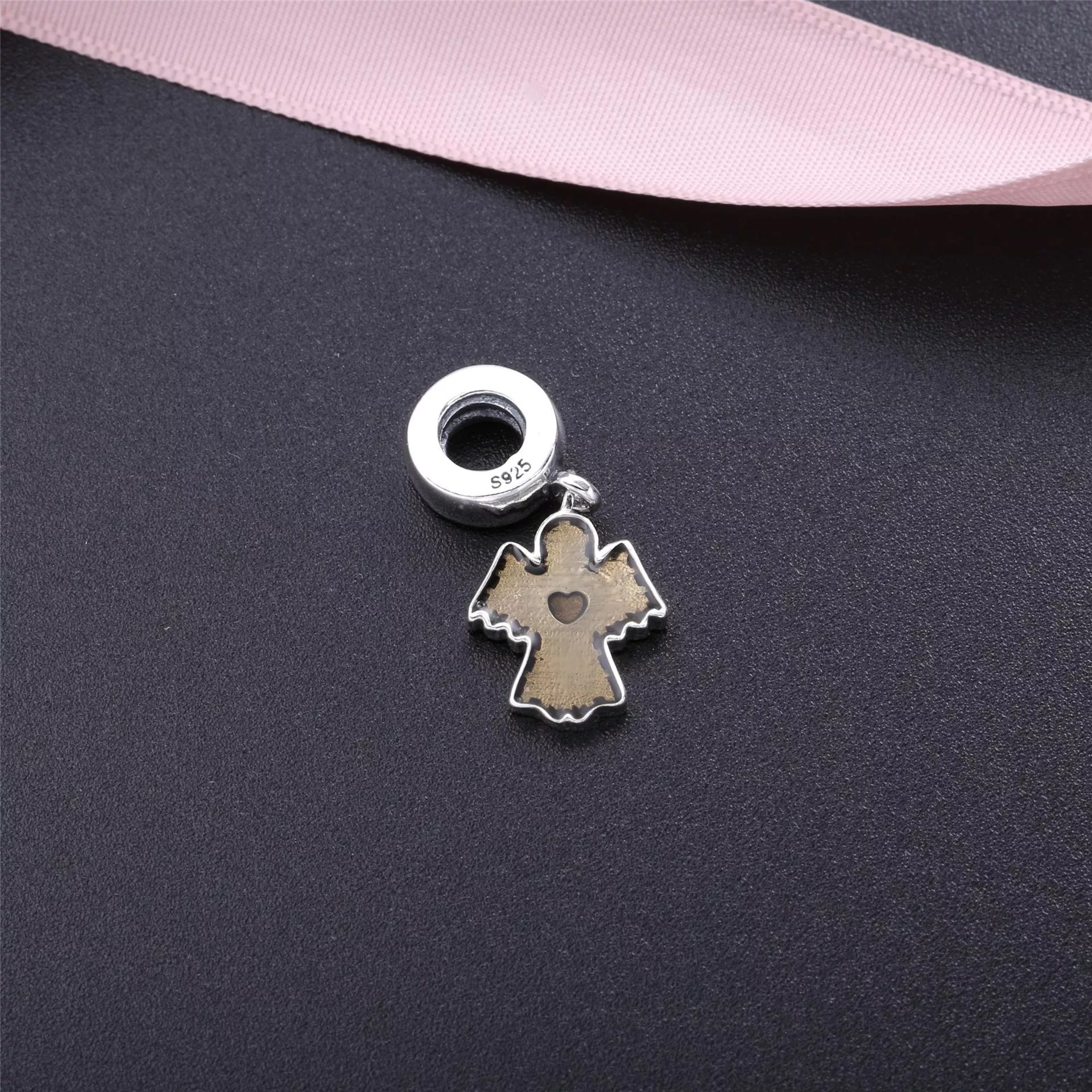 Charm PANDORA de Prata Esmaltado Pendente Ginger Bread - 790997EN29