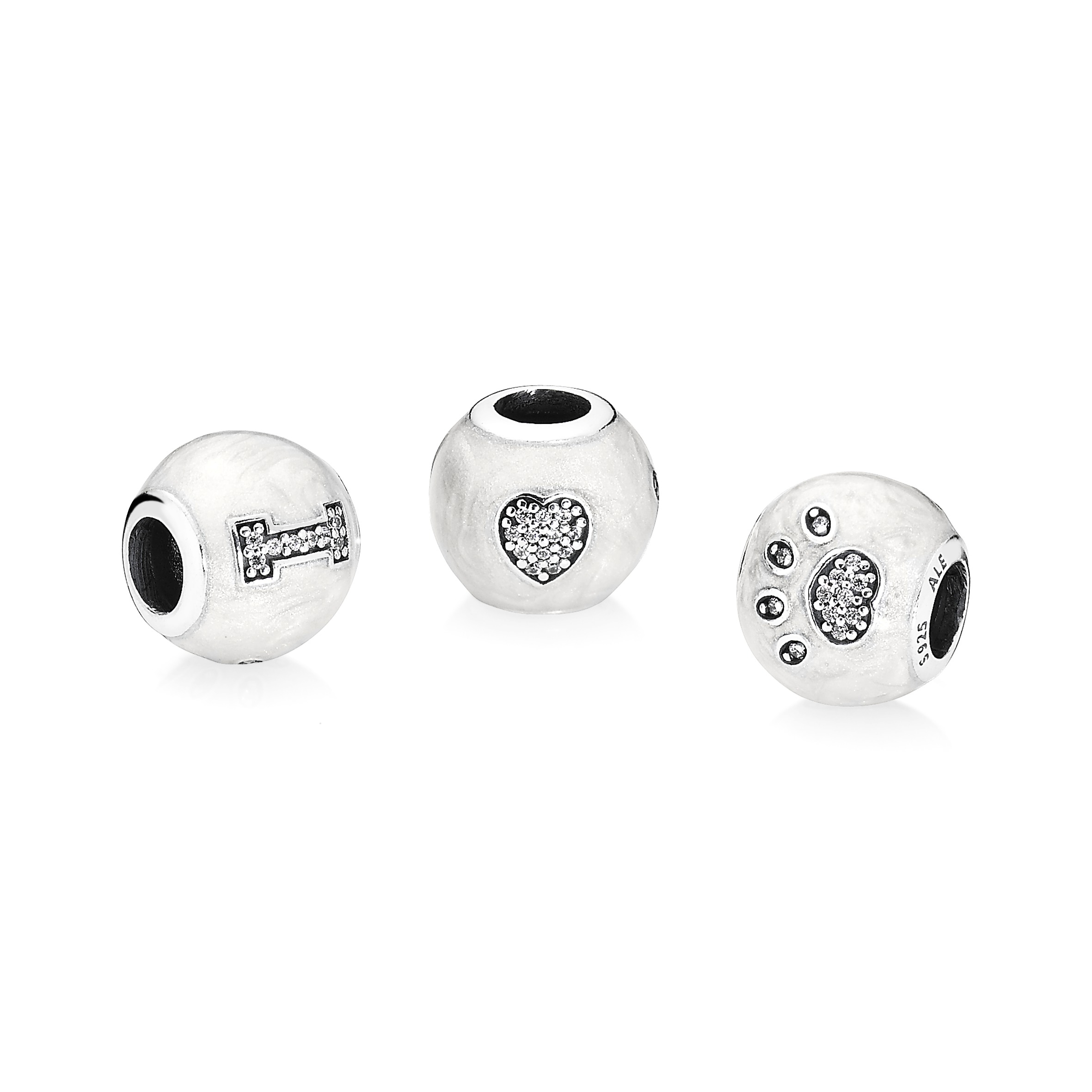 charm pandora de prata eu amo meus animais de estimação