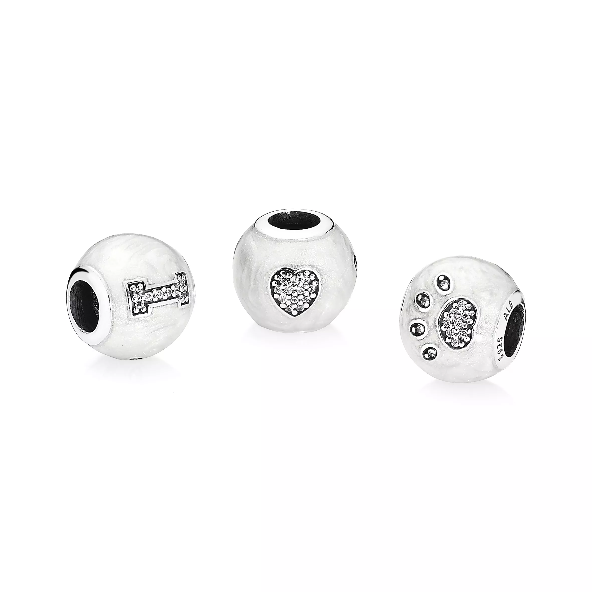 Charm Pandora de prata Eu amo meus animais de estimação