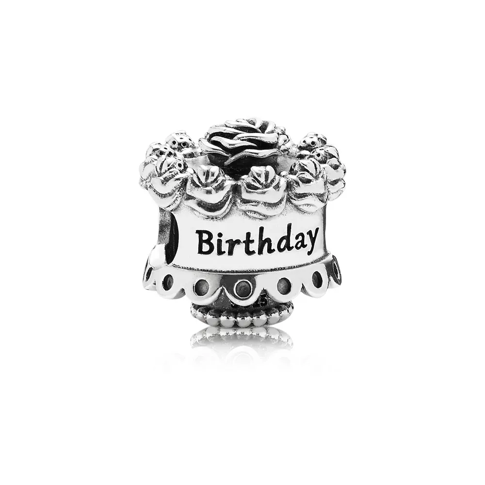 Charm PANDORA de Prata Feliz Aniversário - 791289