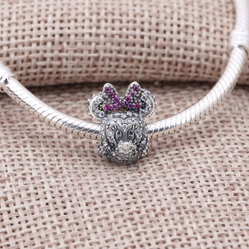 Charm Pandora de prata Minnie [Edição Limitada]