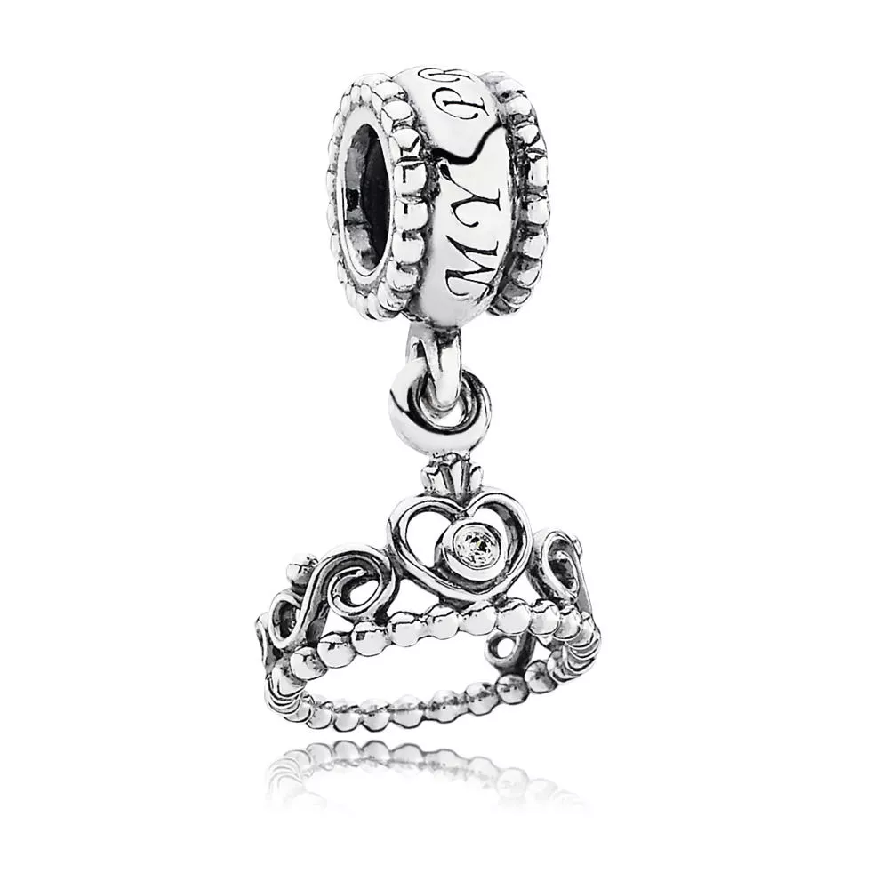 Charm PANDORA de Prata Tiara de Princesa - 791117CZ