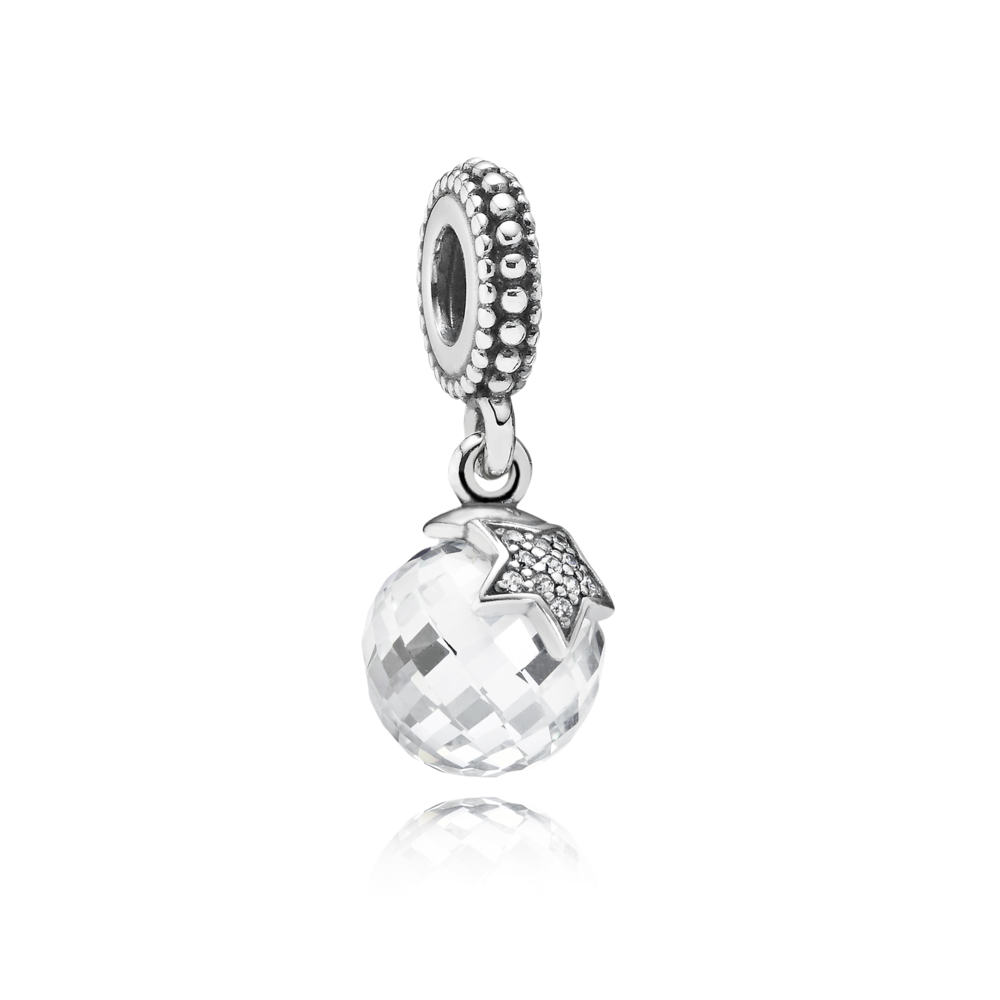 charm pandora estrela radiante