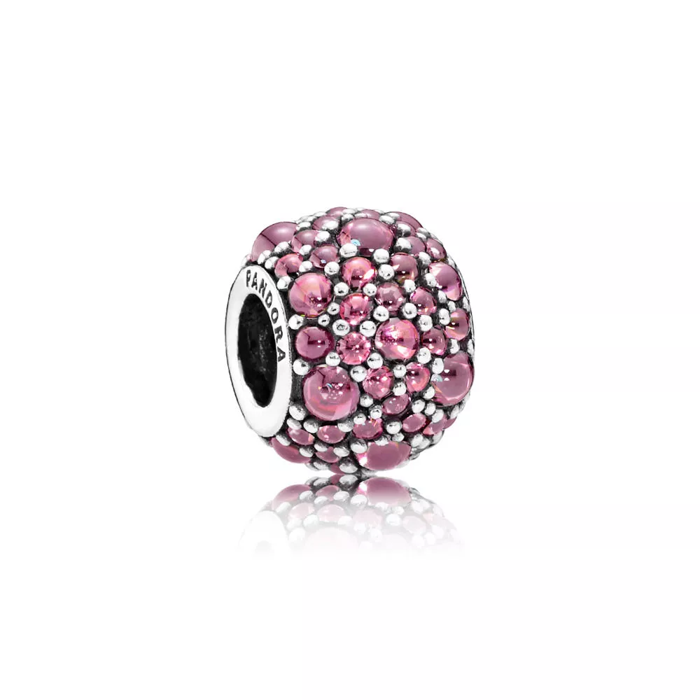 Charm PANDORA Gotas de Orvalho Rosa - 791755HCZ