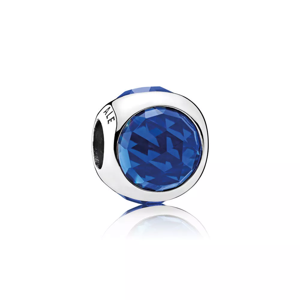 Charm PANDORA Gotas Radiantes Azul-Royal - 792095NCB