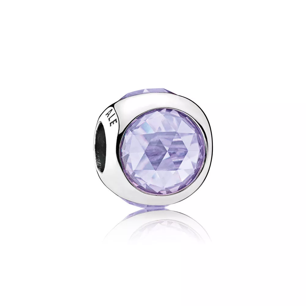 Charm PANDORA Gotas Radiantes Lavanda - 792095LCZ