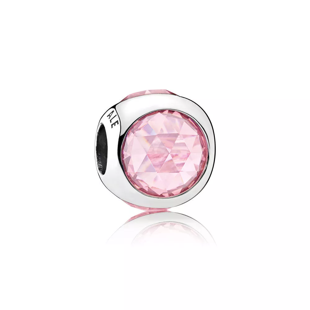 Charm PANDORA Gotas Radiantes Rosa - 792095PCZ