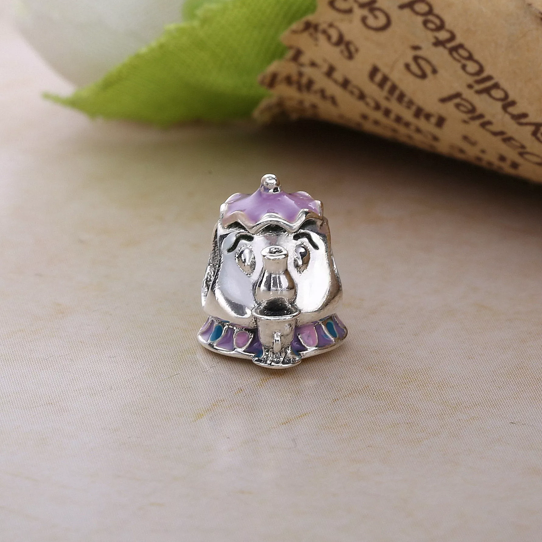 Charm PANDORA Madame Samovar & Zip - 792141ENMX