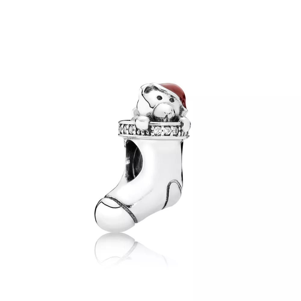 charm pandora meia surpresa de natal 791773cz