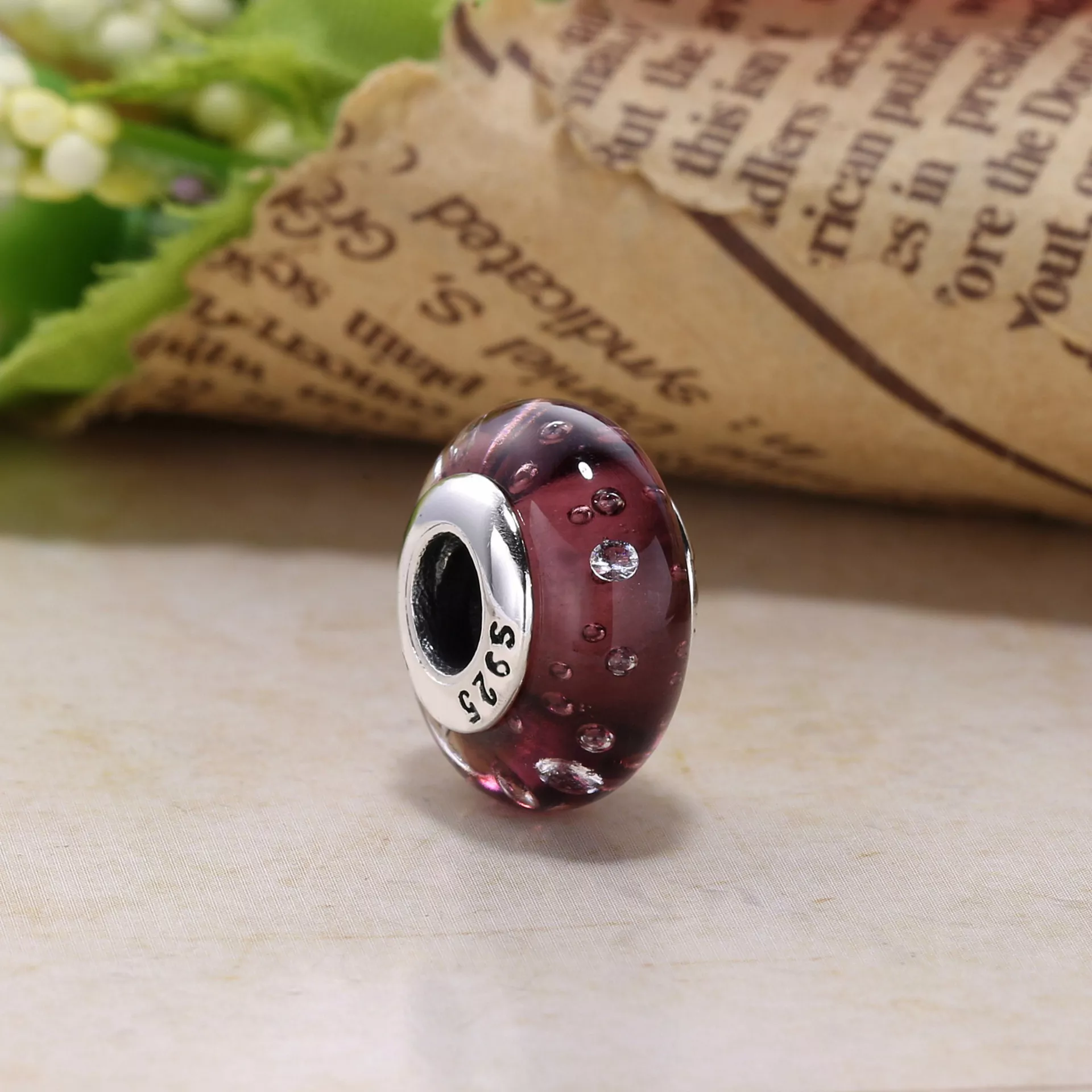 Charm PANDORA Murano Fizzle Azul Royal - 791630CZ