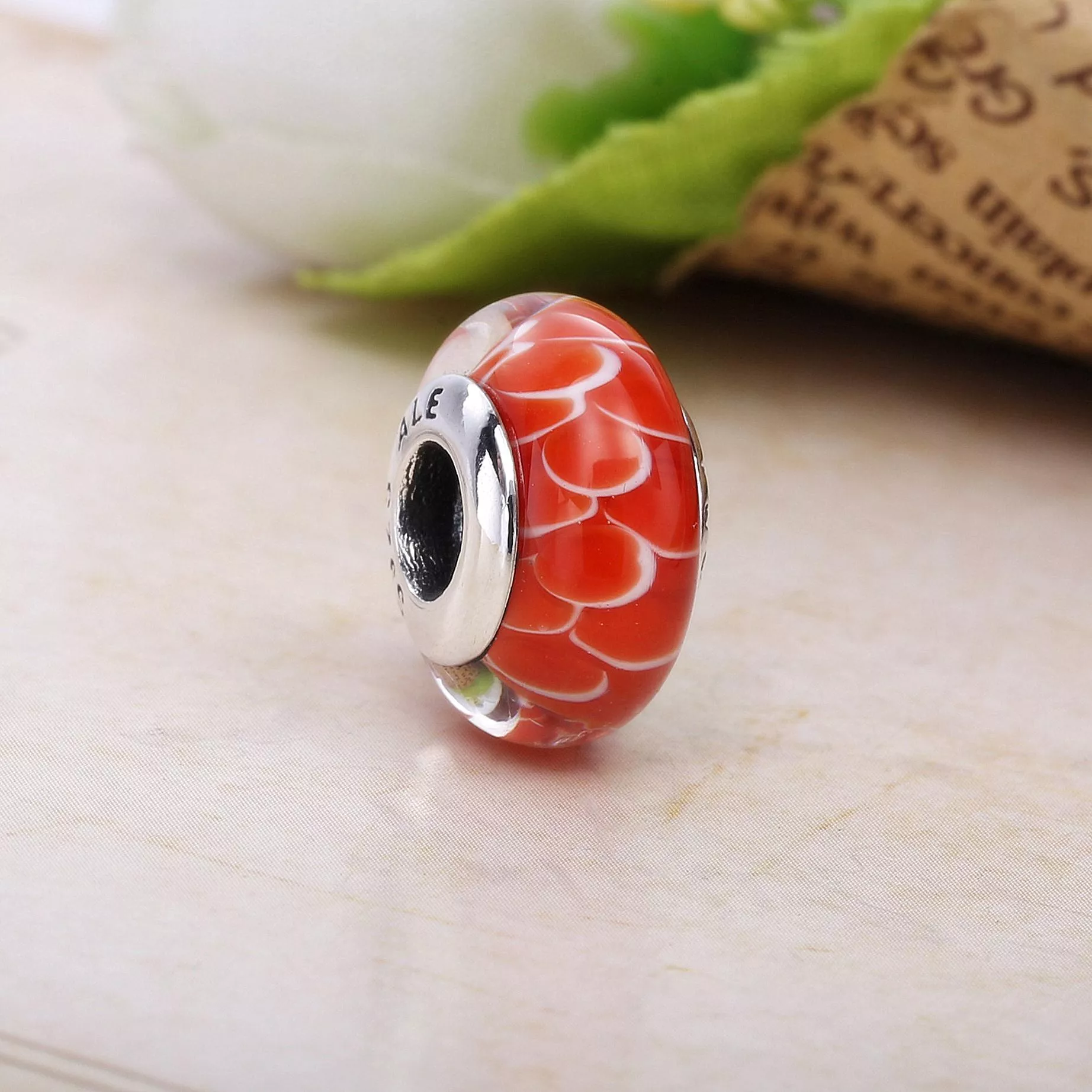 Charm PANDORA Murano Koinobori - Carpa Símbolo da Perseverança - 791668