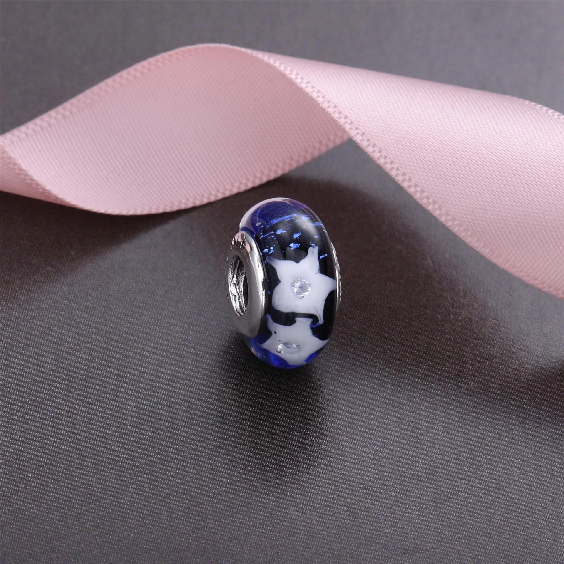 Charm PANDORA Murano Noite Estrelada - 791662CZ