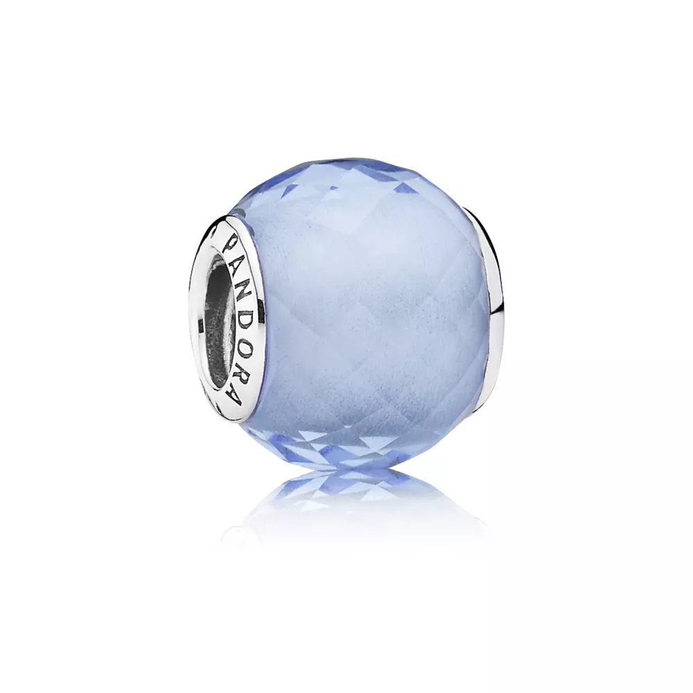 charm pandora petit facetado azul 791499sbq