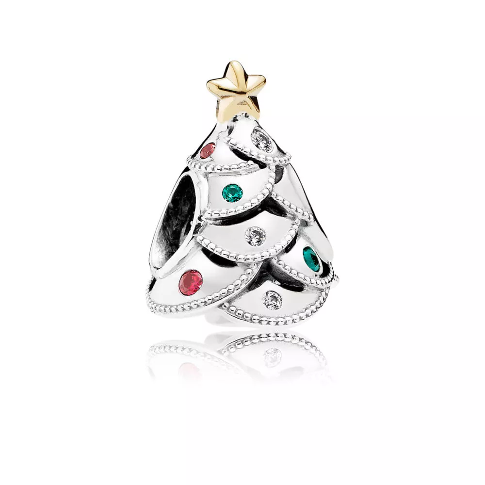 charm pandora pinheirinho de natal 791999czrmx