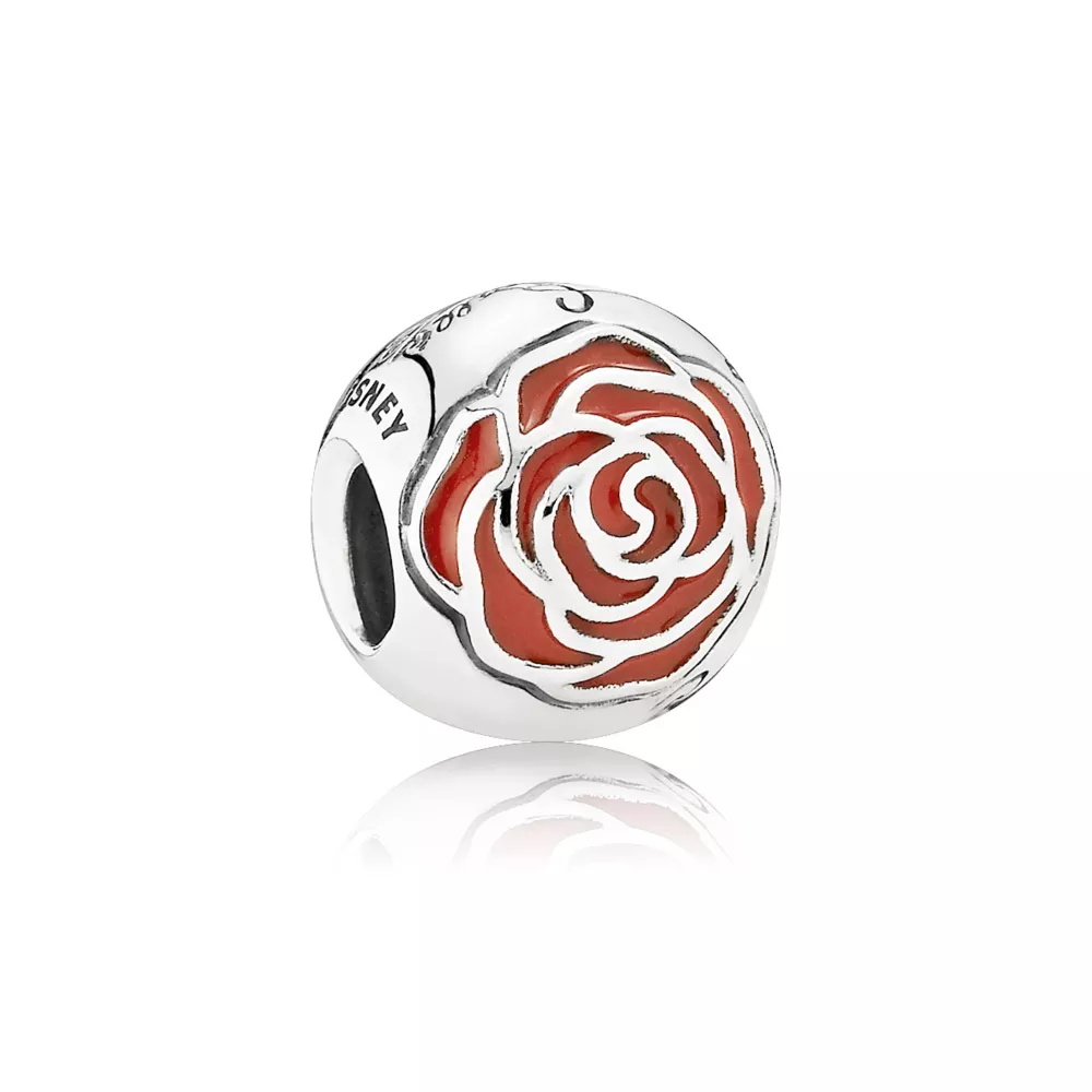 Charm PANDORA Rosa Encantada - A Bela e a Fera - 791575EN09