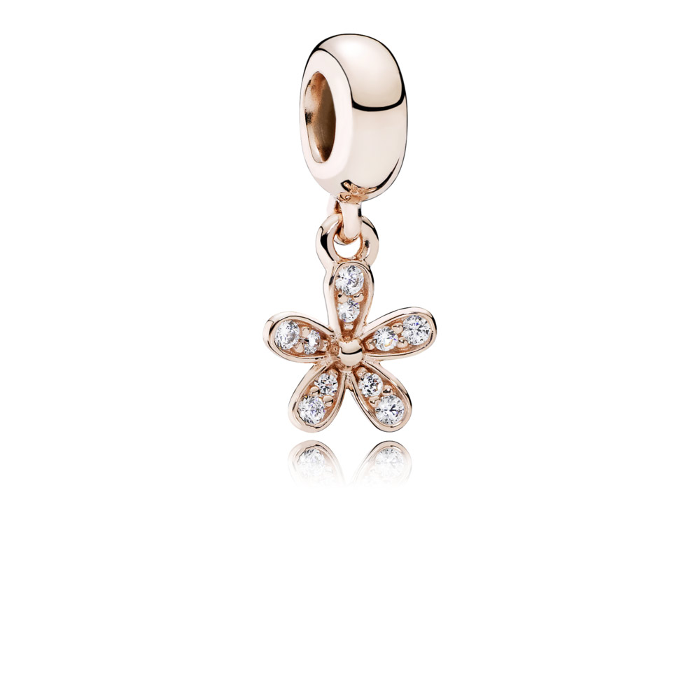 charm pandora rose pendente bemmequer 781491cz
