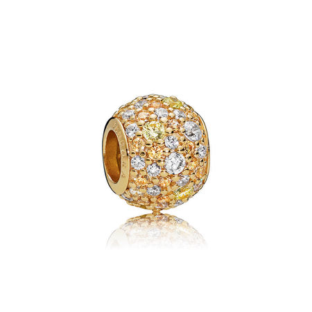 charm pandora shine pavê brilho do sol 767052csy