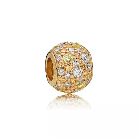 charm pandora shine pavê brilho do sol 767052csy