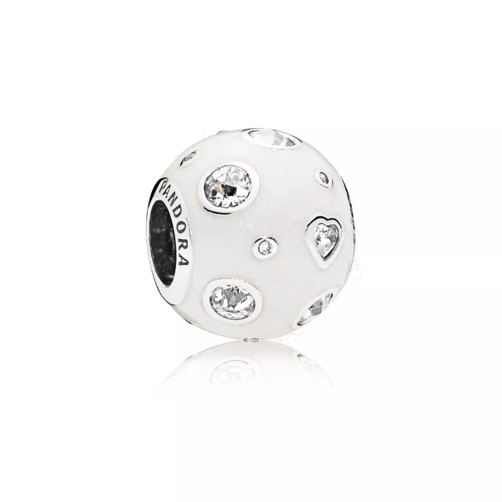 charm pandora sonhos luminosos branco 797033en23