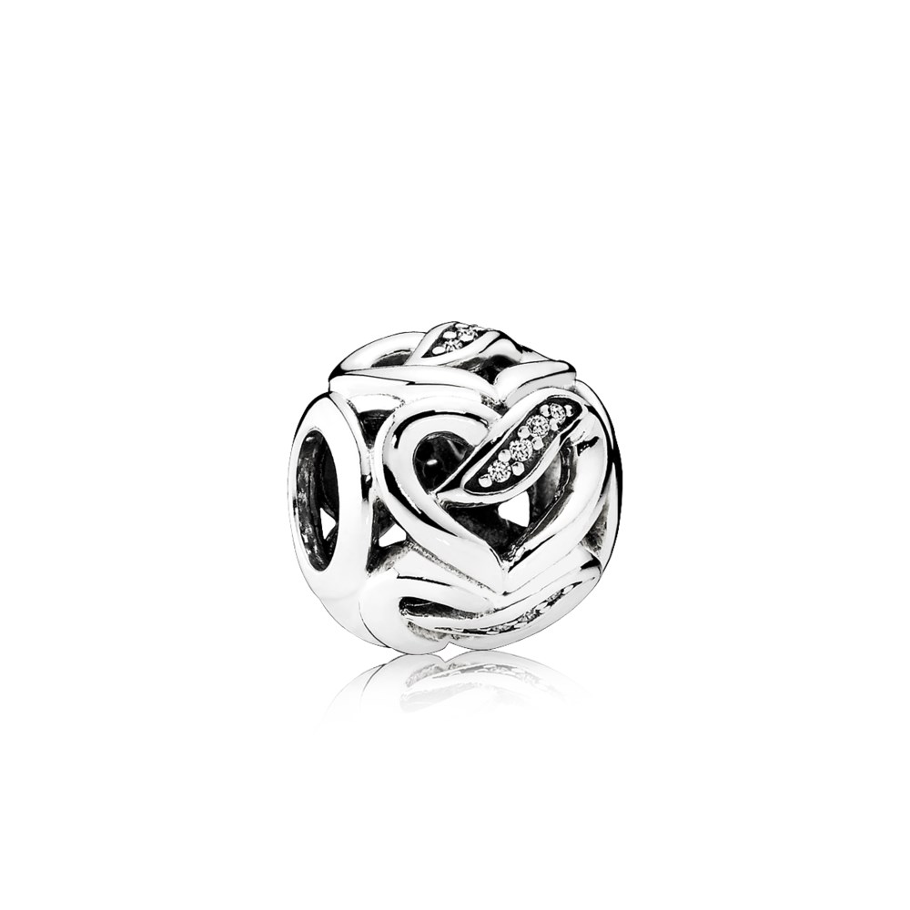 charm pandora vazado laços do amor 792046cz