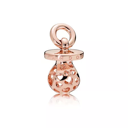 Charm PANDORA Rose Chupeta com Corações - 787256