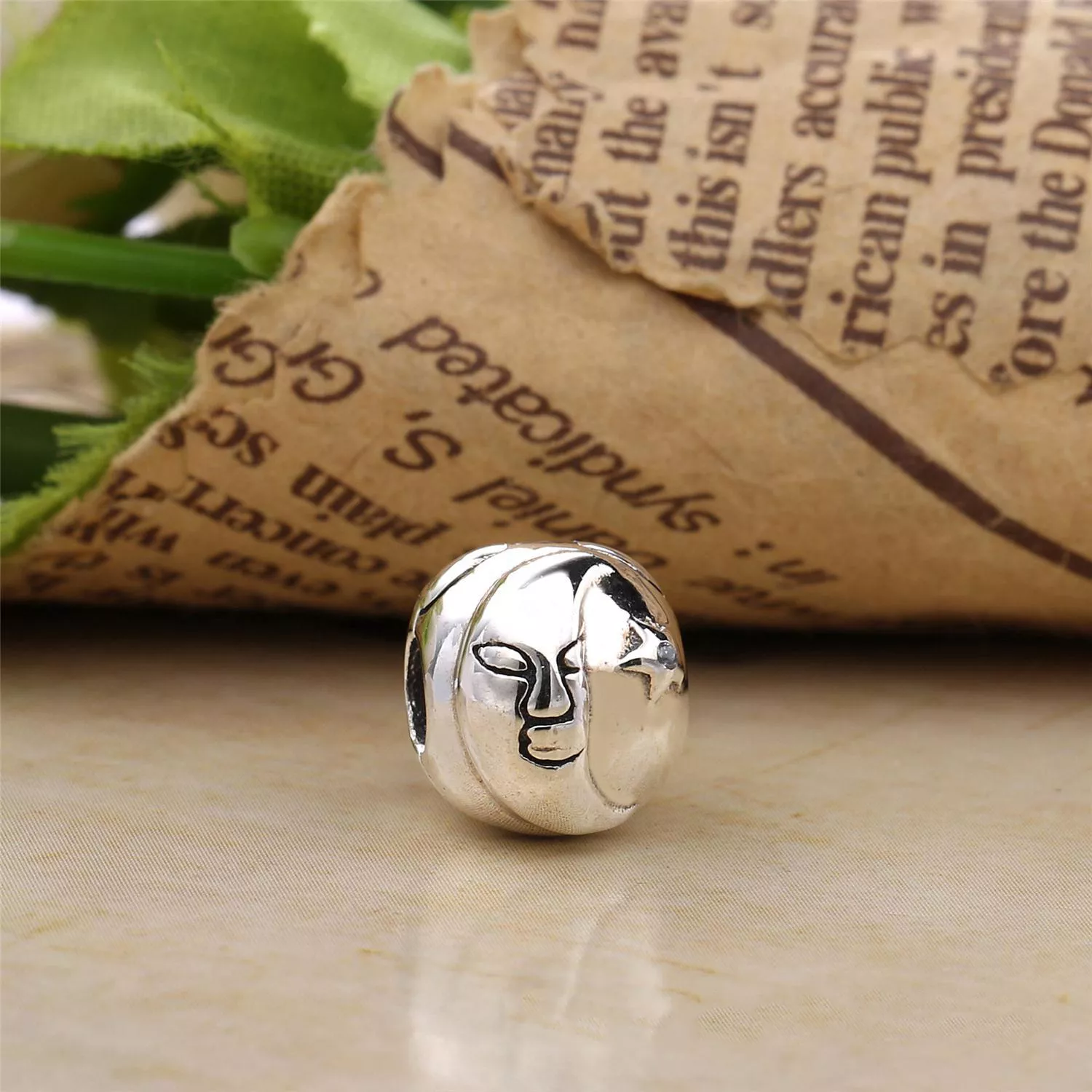 Clipe PANDORA de Prata Sol&Lua - 791208CZ