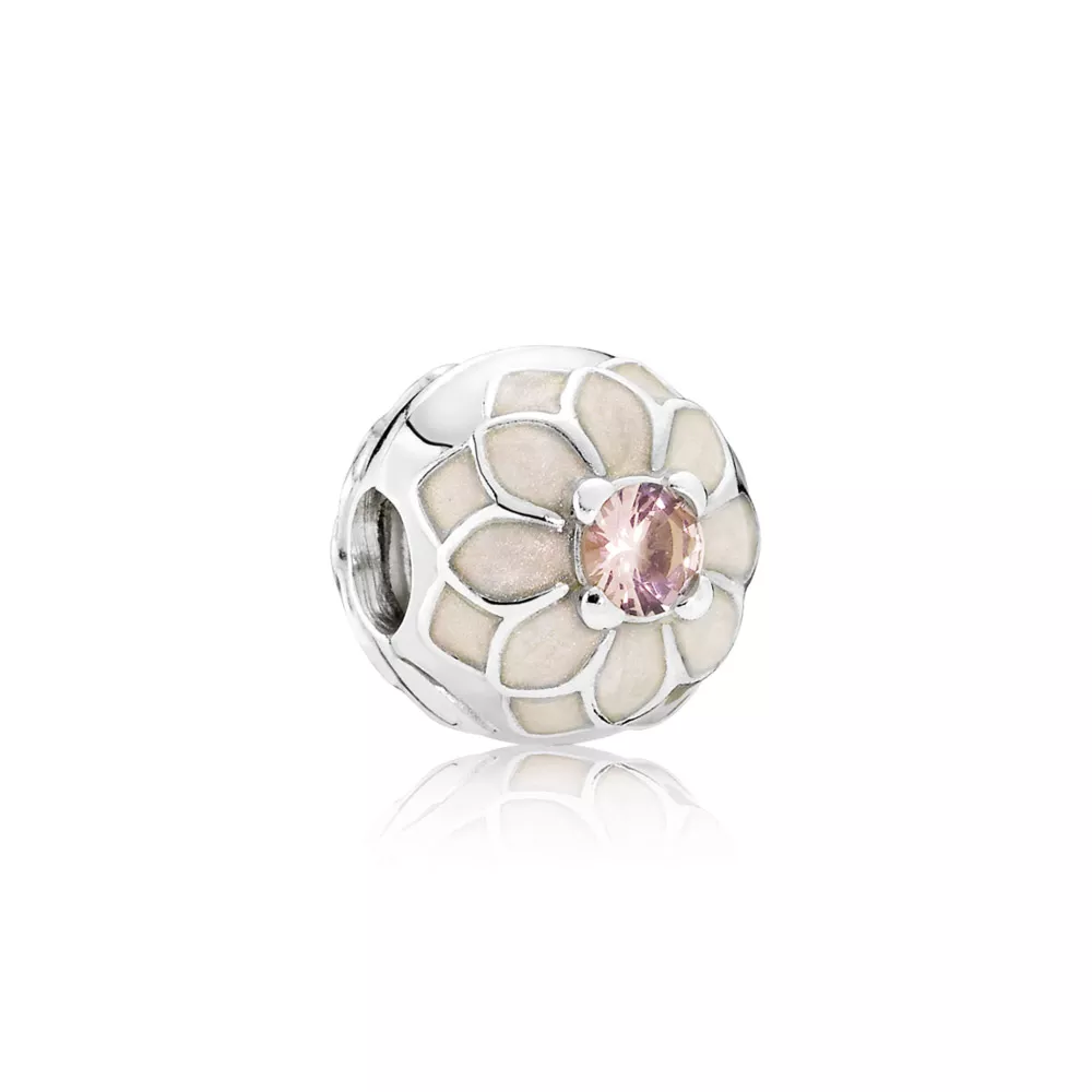 clipe pandora dália flor da gentileza 791828nbp