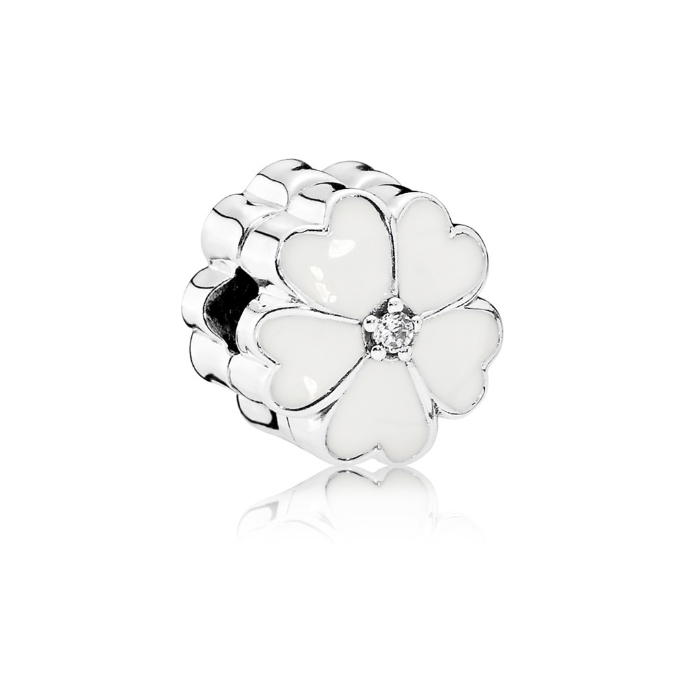 clipe pandora primrose flor da amizade 791822en12
