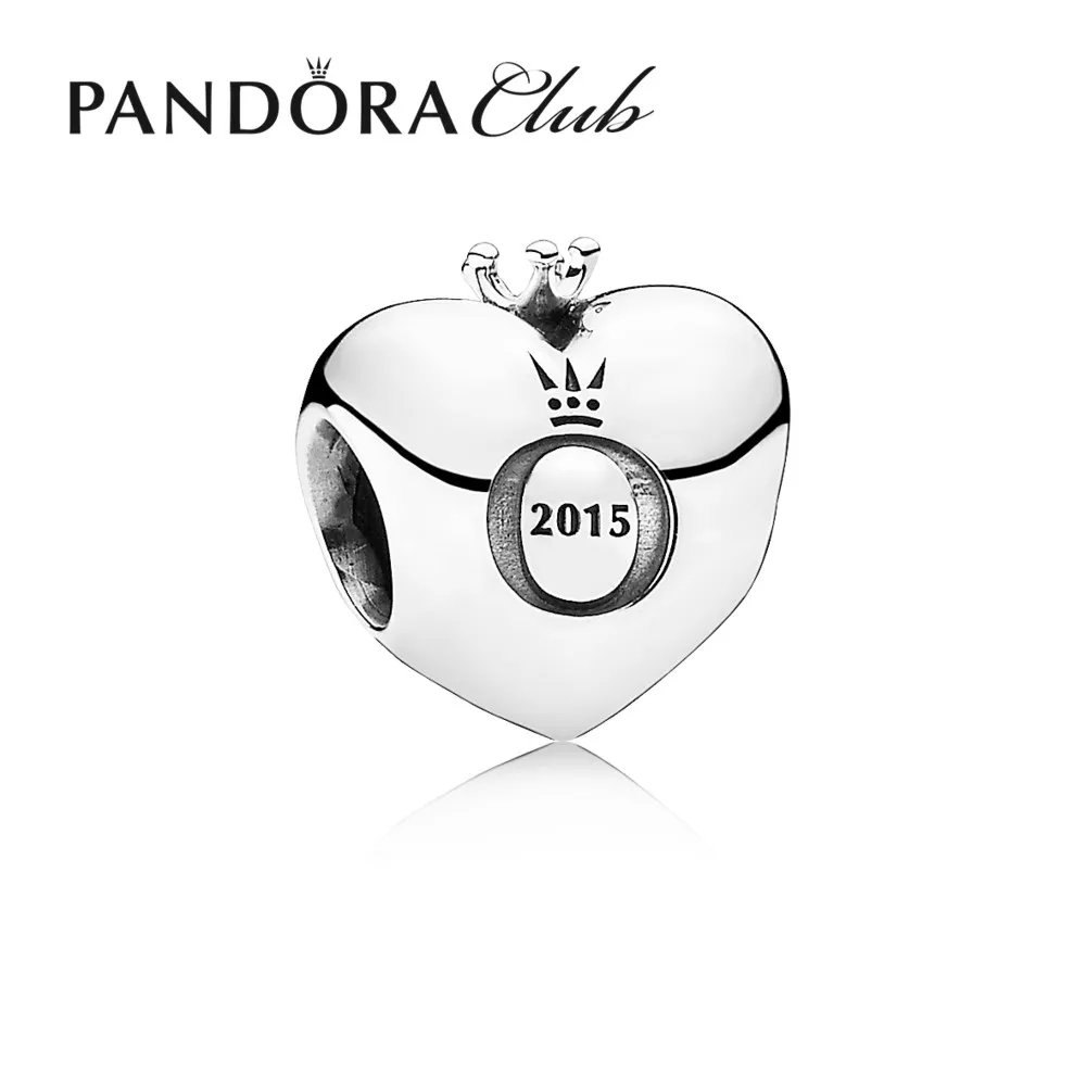 club charm 2015 pandora club 2015 silver charm