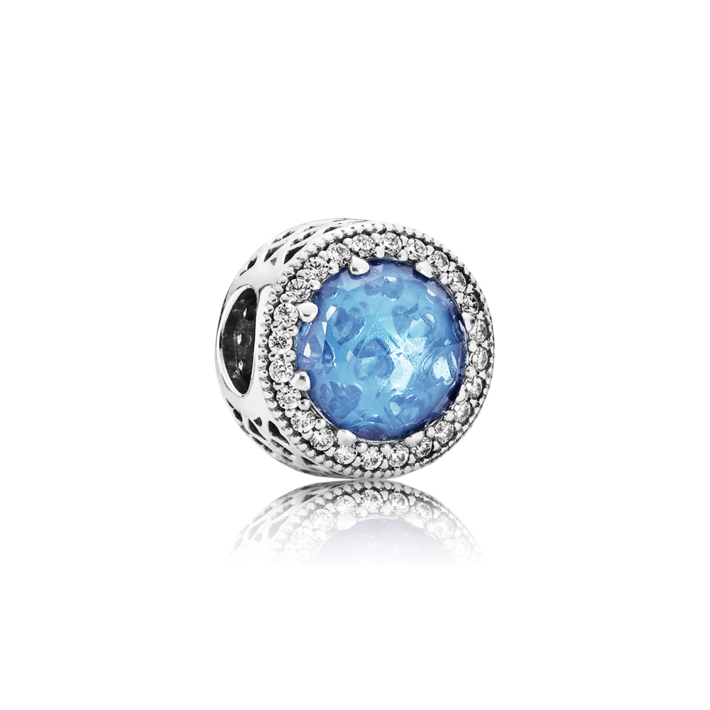 conta pandora botão azul 791725nbs