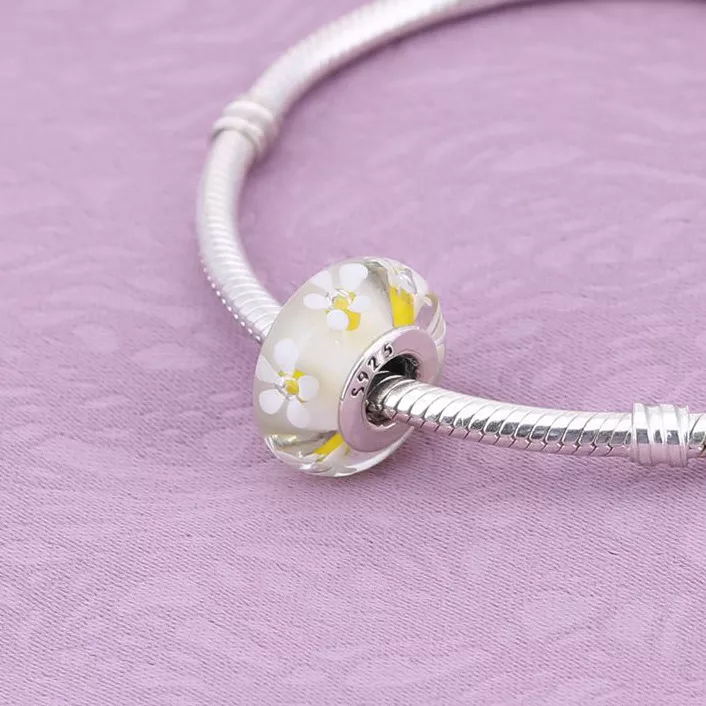 Conta PANDORA Murano Papoilas - 791636 - Contas