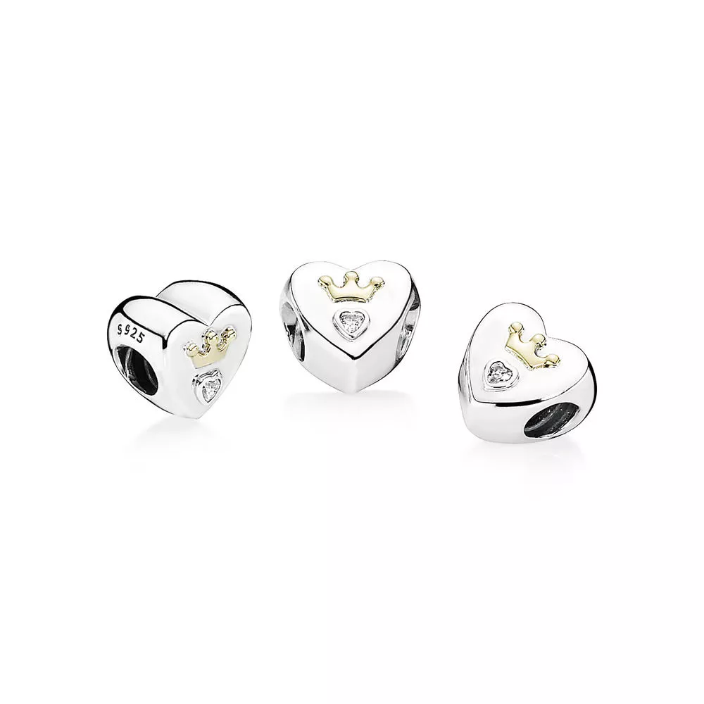 Conta PANDORA Royal Heart - 791739CZ