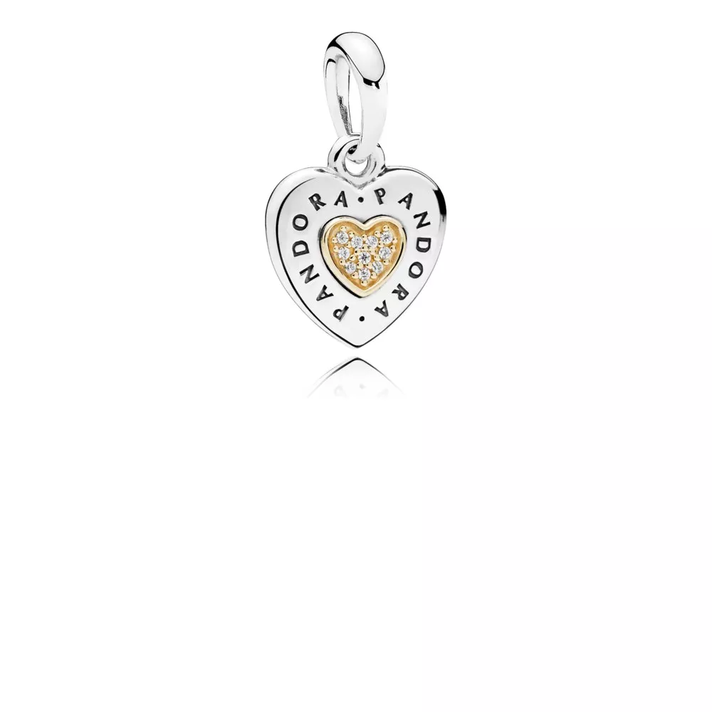 conta pendente coração pandora signature 796232cz contas