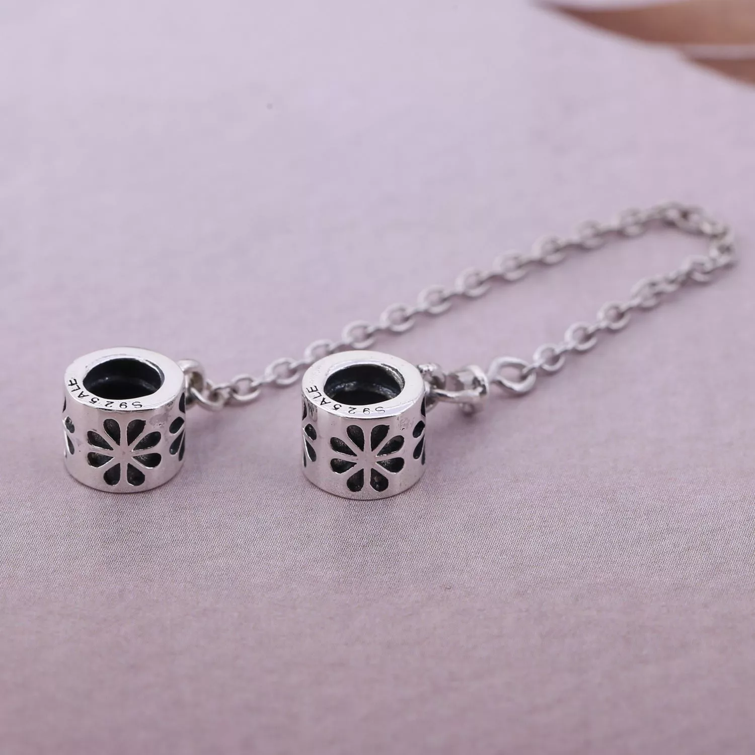 Daisies Corrente de segurança PANDORA de prata - 790385