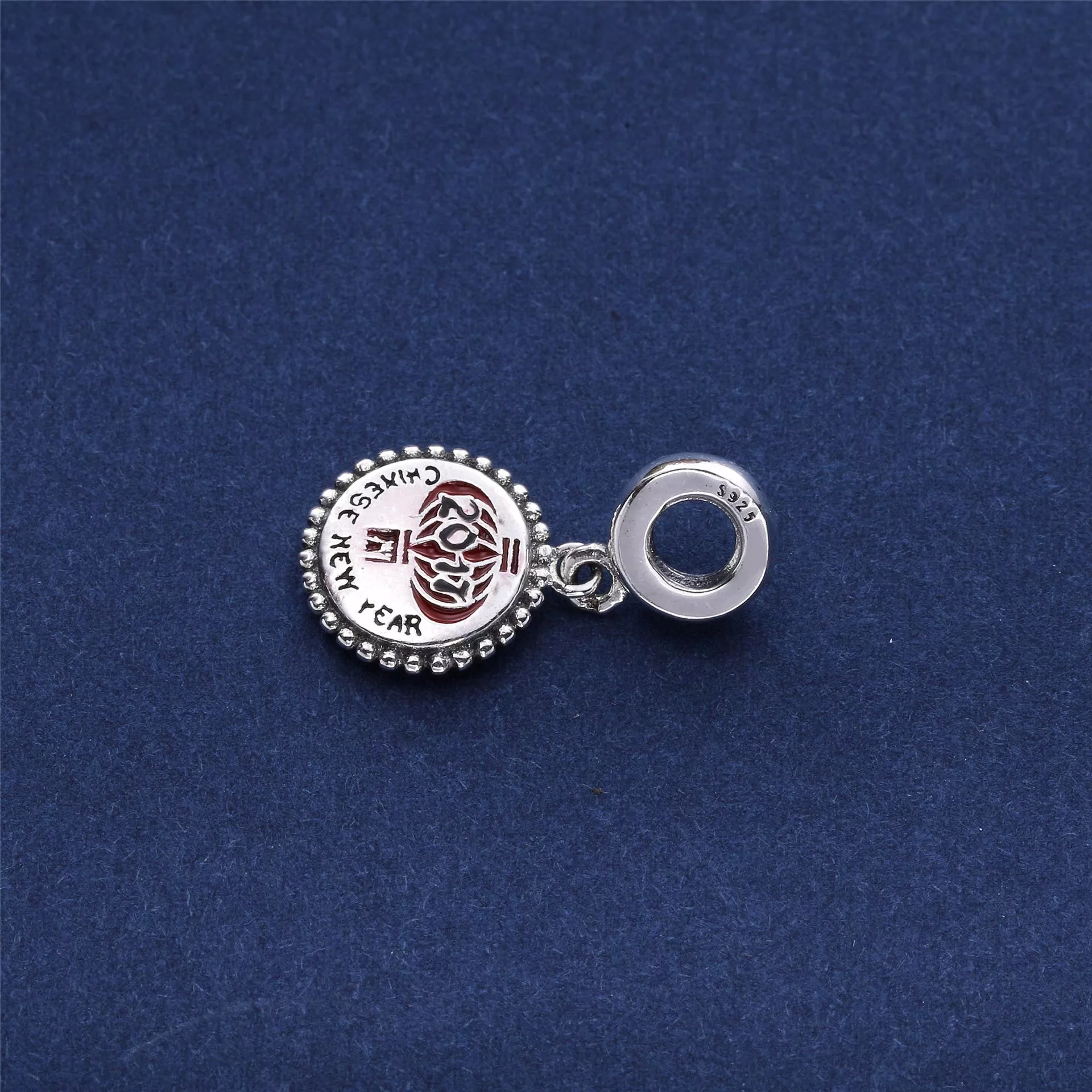 Pingente Pandora de prata ano Novo Chinês