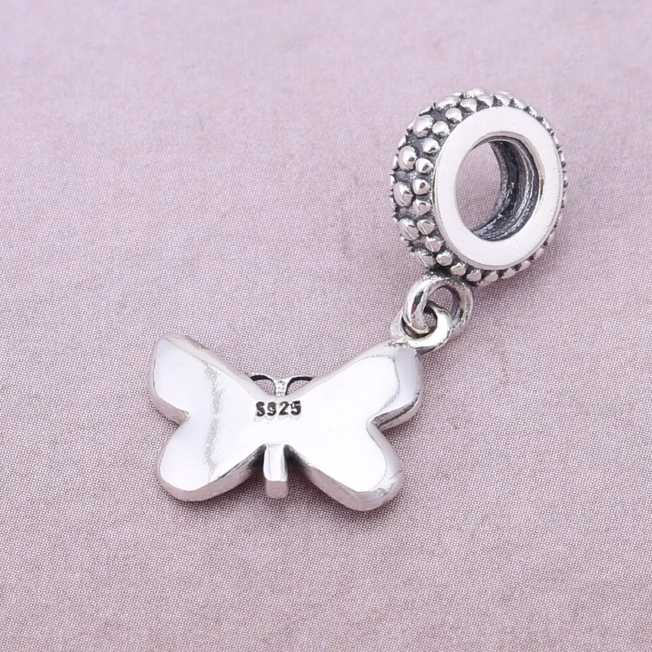 Pingente Pandora de prata Borboleta