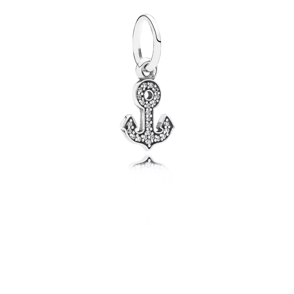 Charm PANDORA Brilhante Âncora do Mar - 791533CZ