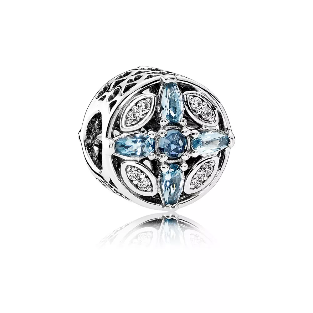 Charm berloques PANDORA Cores do Inverno - 791995NMBMX